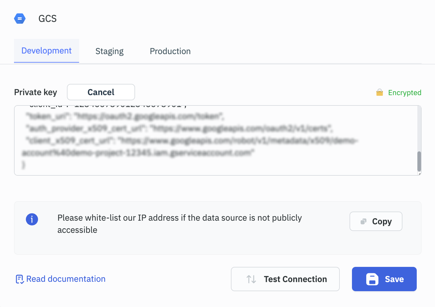 ToolJet - How To - Upload files using GCS