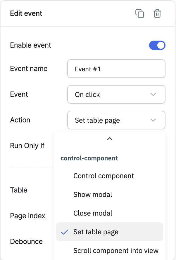 ToolJet - Action reference - Open webpage