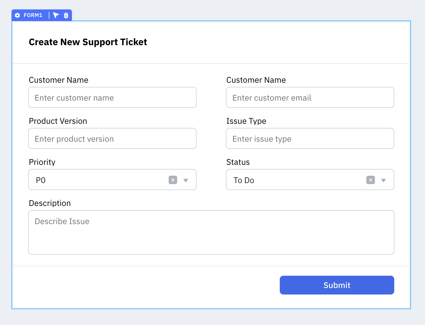 App Builder: Canvas