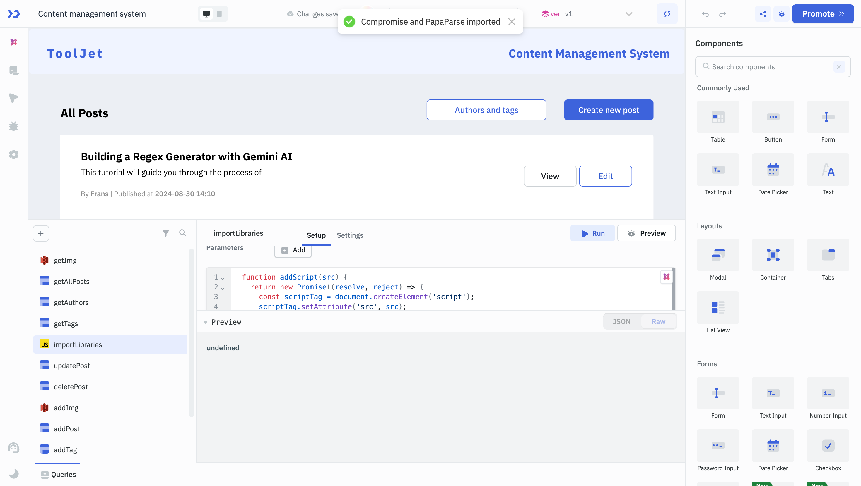 Use FlattenJS