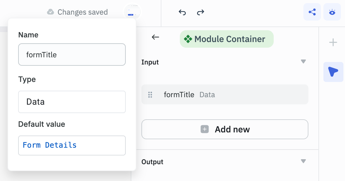 Module Input