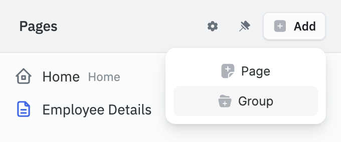 App Builder: Canvas