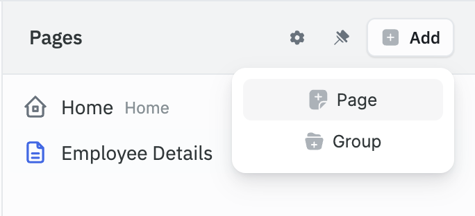 App Builder: Canvas