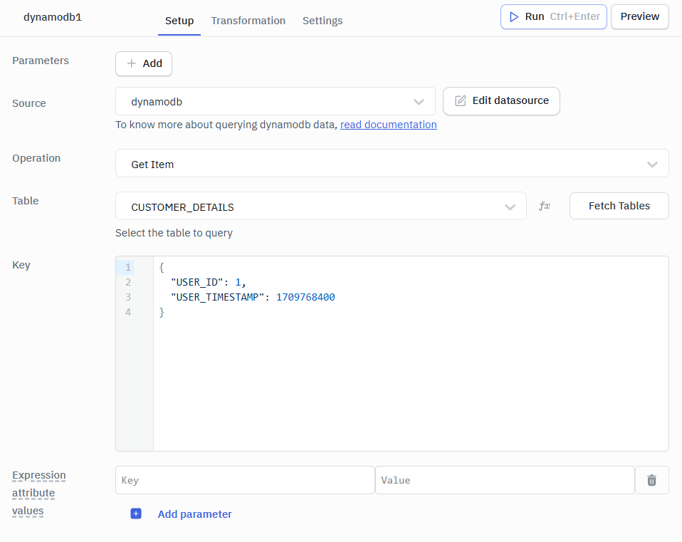 Get items-DynamoDB