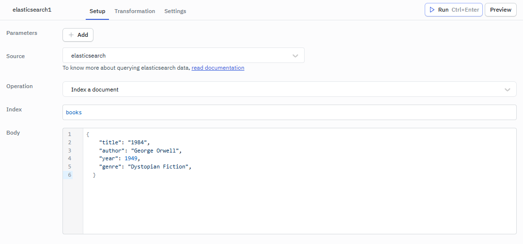 Elastic index