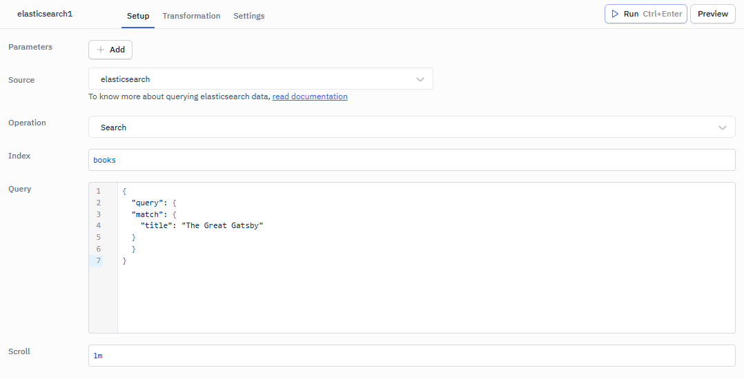 Elastic search