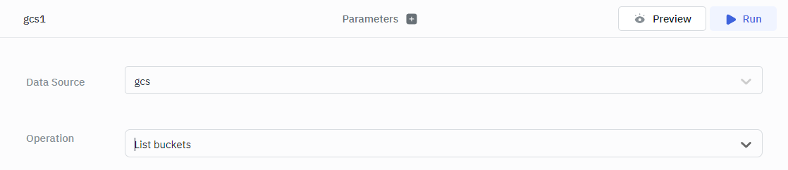 gcs query