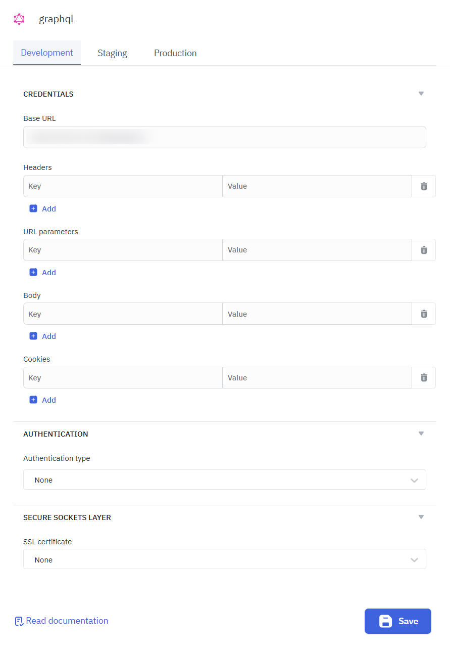 Data source GraphQL
