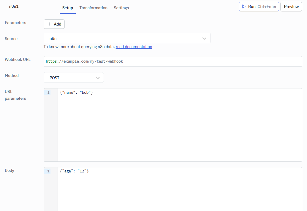 n8n query