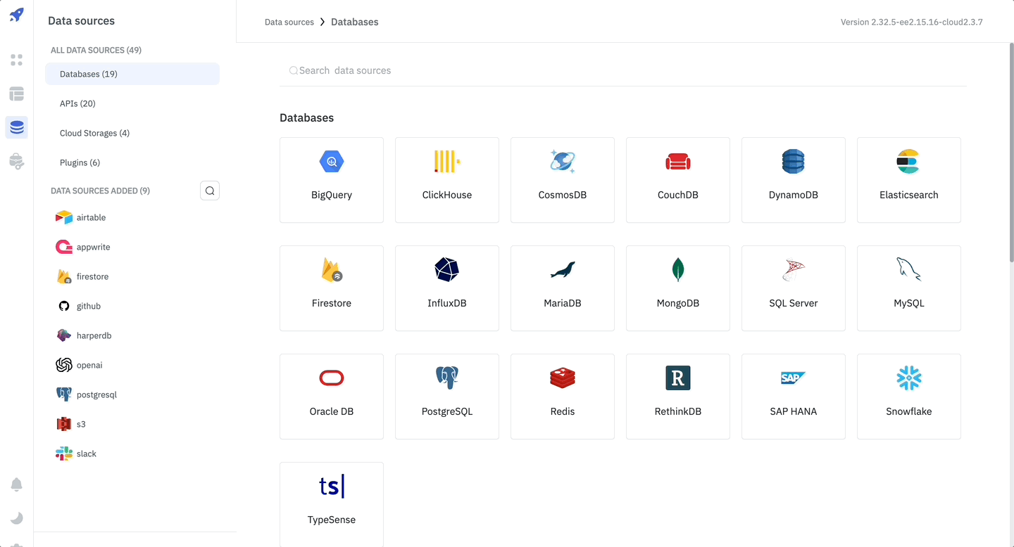 Overview of Data Sources