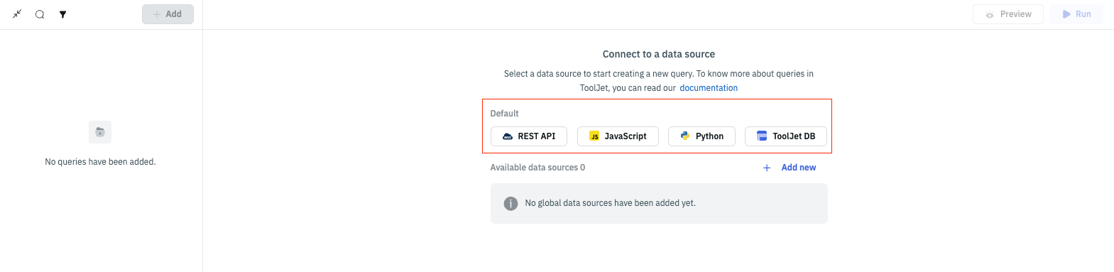 Data Sources: Overview