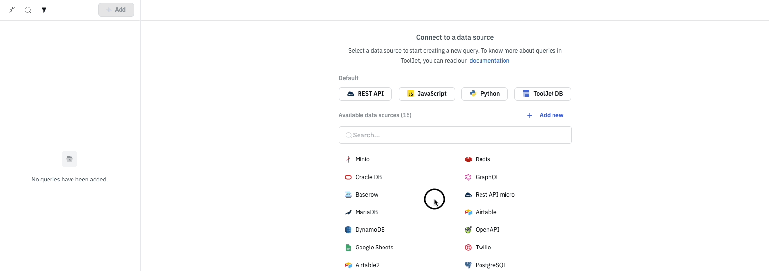 Overview of Data Sources