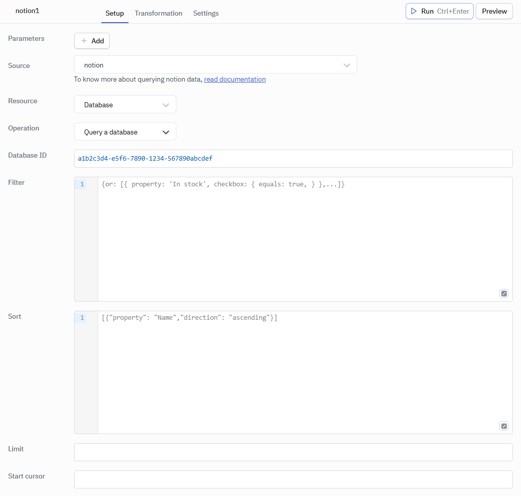 notion db query