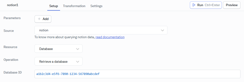 notion db retrieve