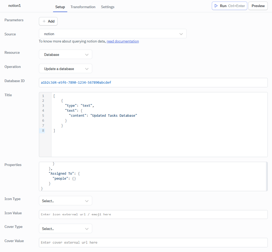 notion db update
