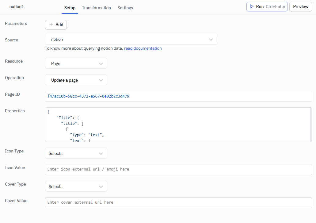notion page update