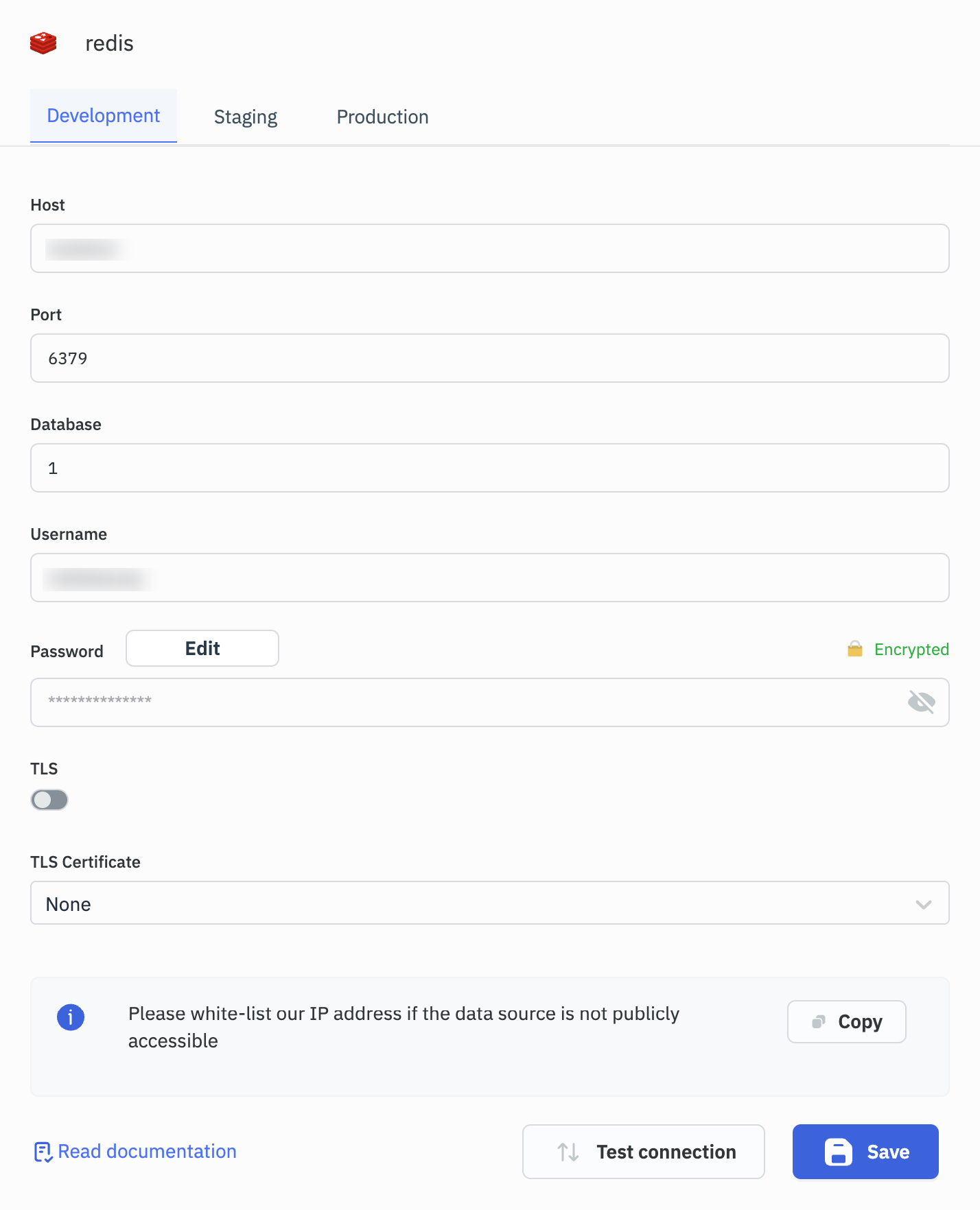 Redis Connection