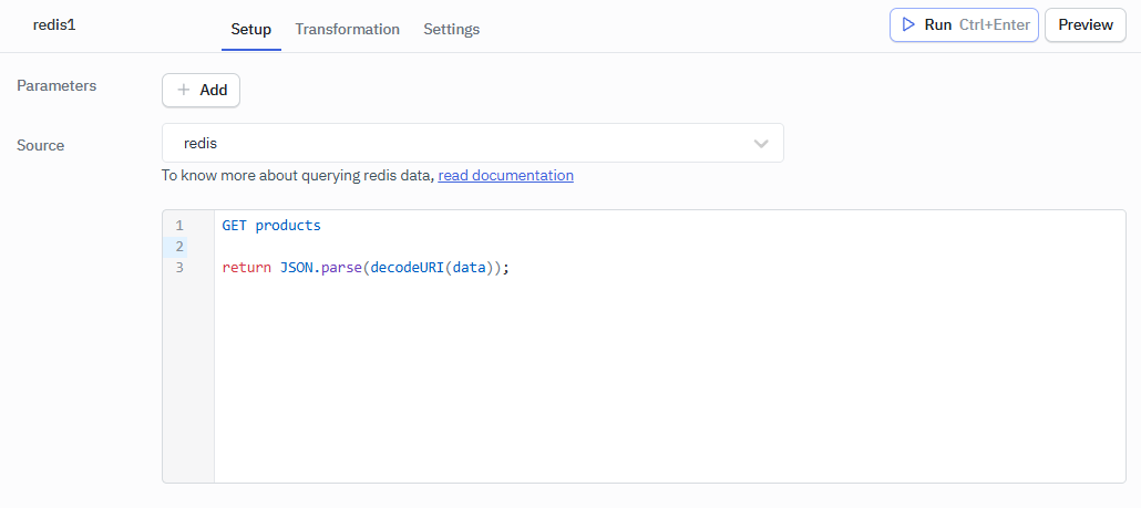 Redis Example querying