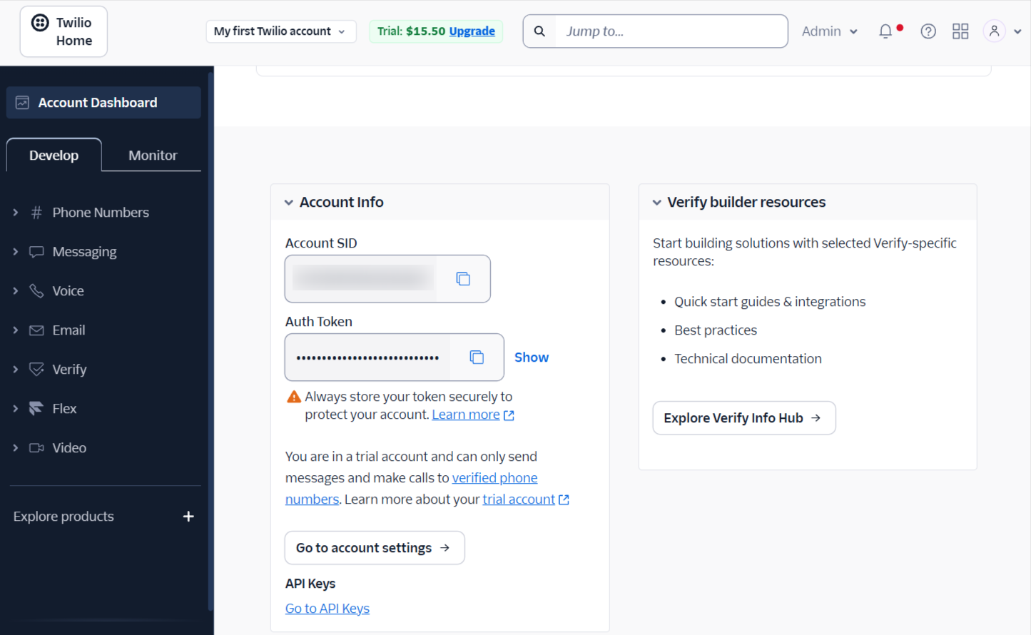 ToolJet - Data source - Twilio