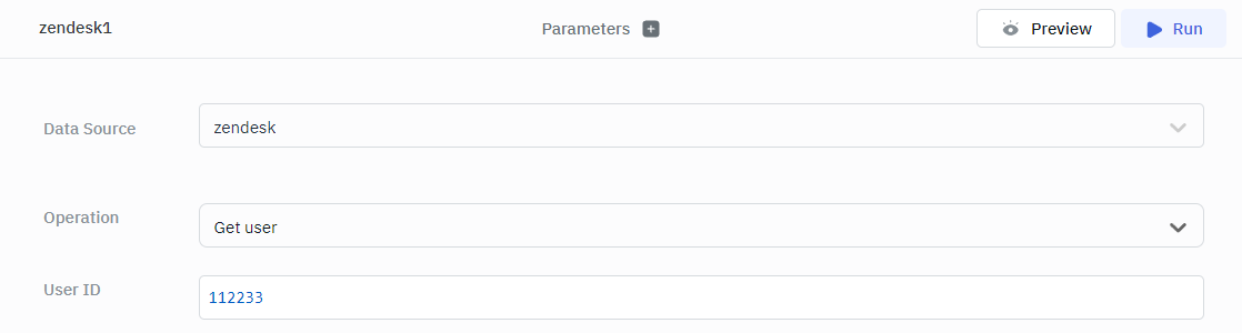 ToolJet - Data source - Zendesk