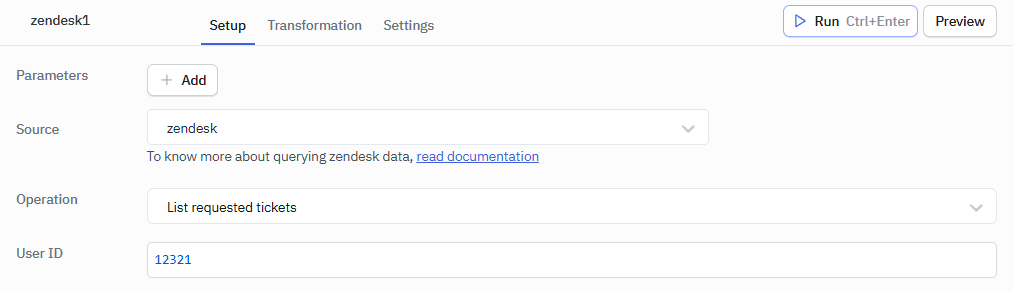 Zendesk list query