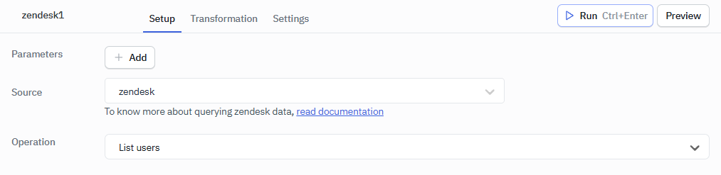 Zendesk list query