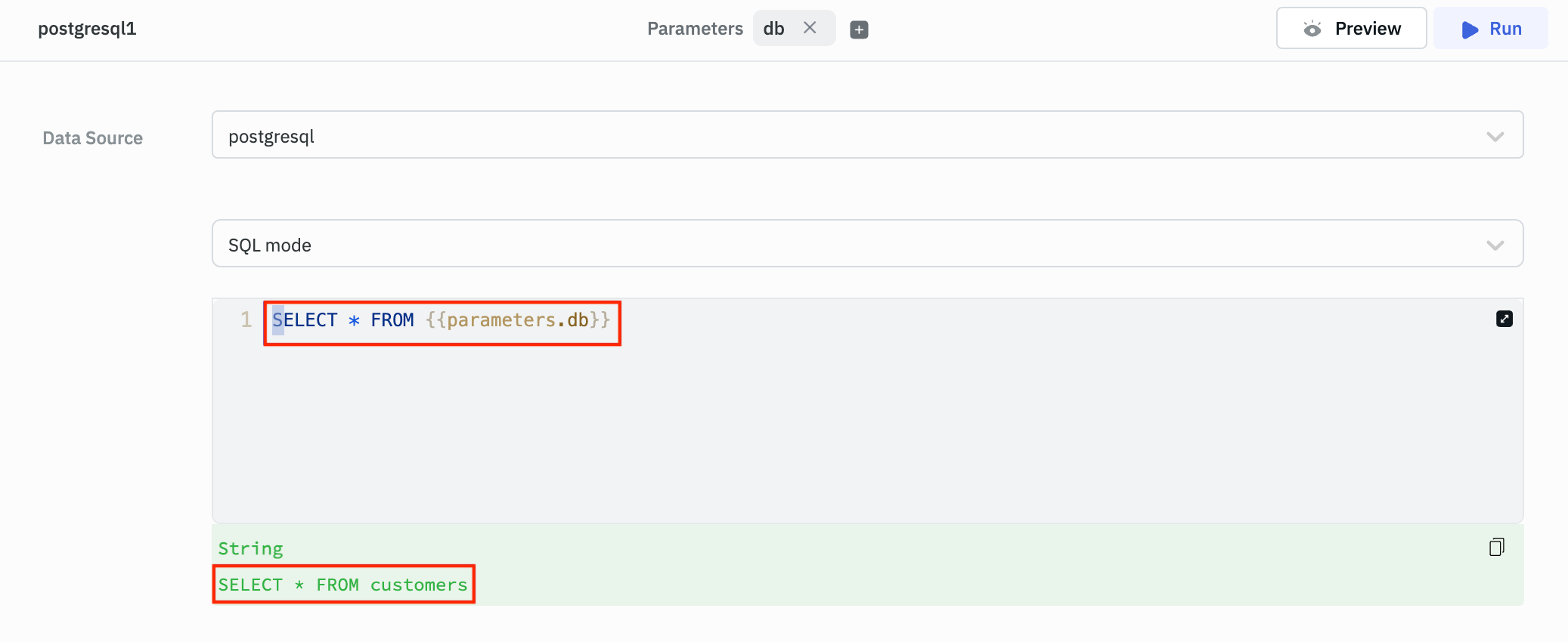 How to: use custom parameters