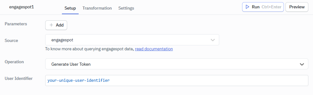 engagespot generate token