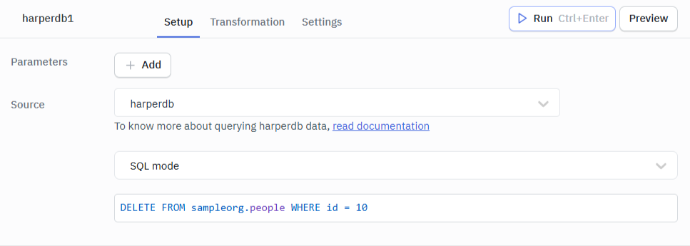 Marketplace: HarperDB