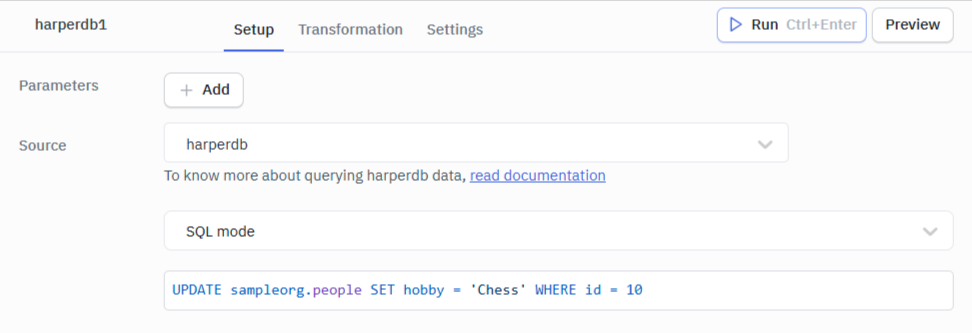 Marketplace: HarperDB