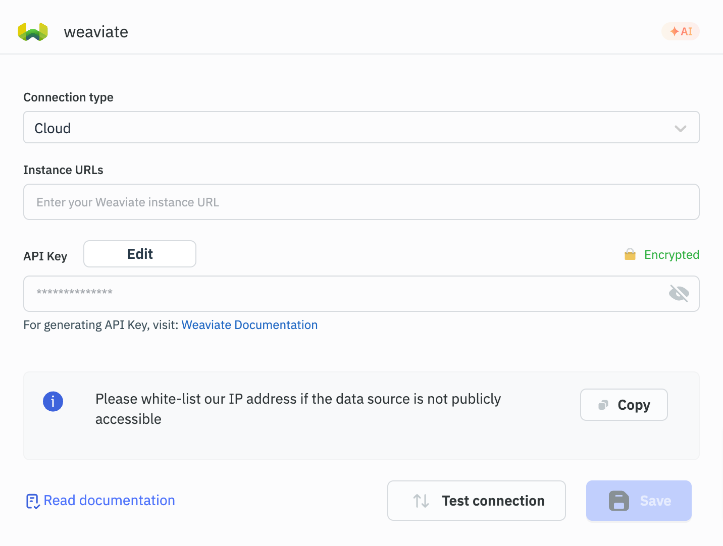 Weaviate Configuration