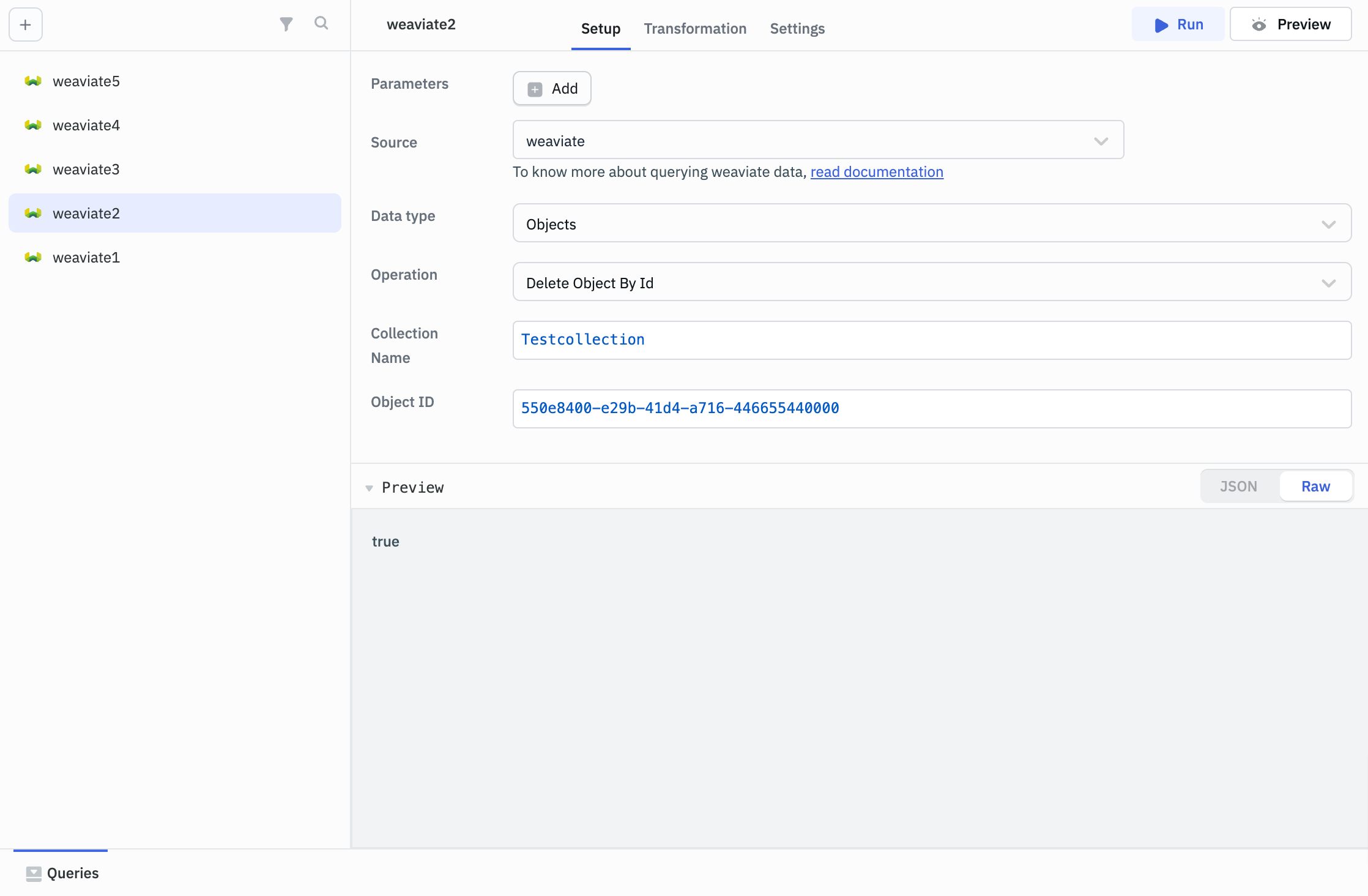 Weaviate Configuration