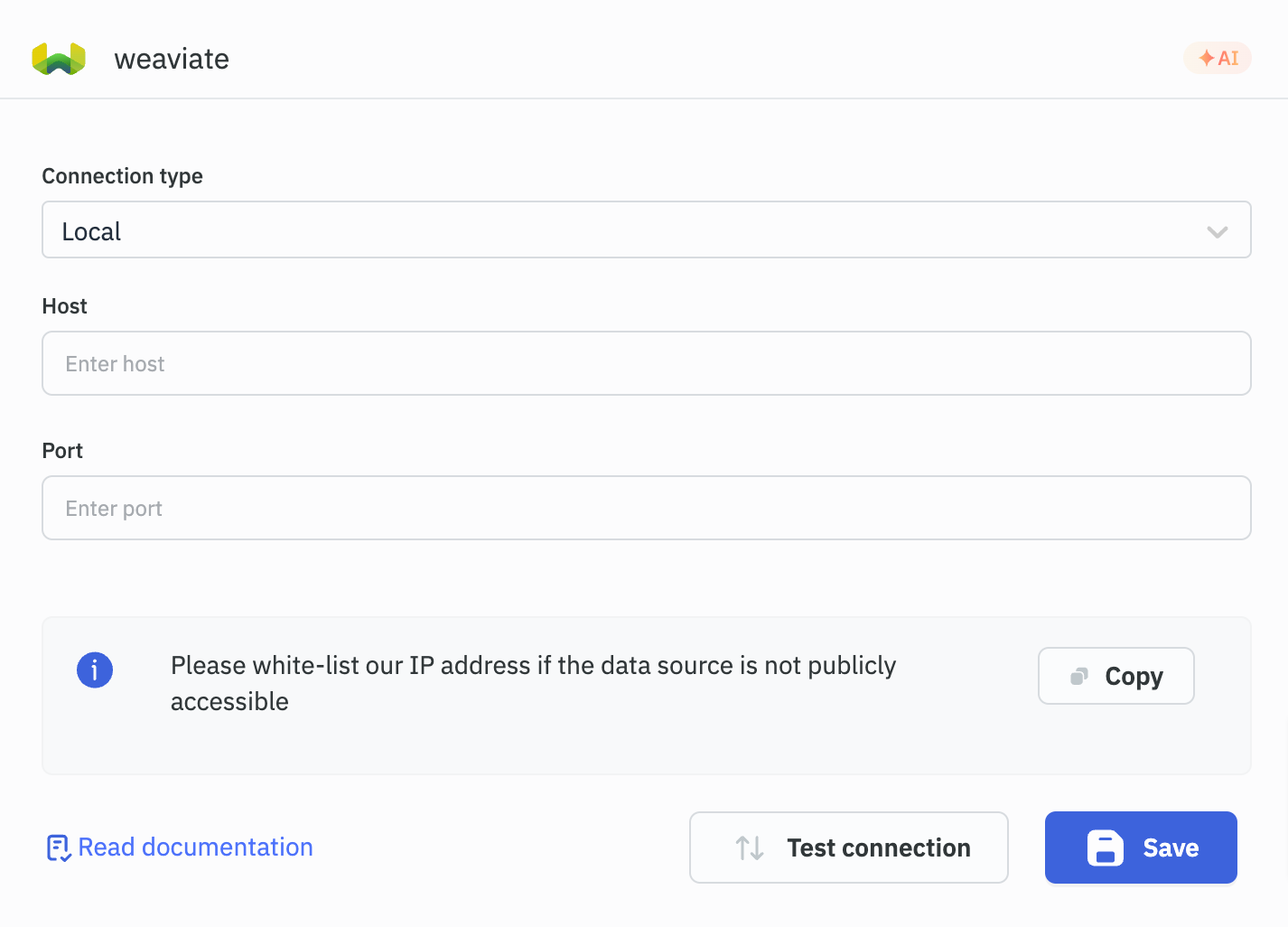 Weaviate Configuration