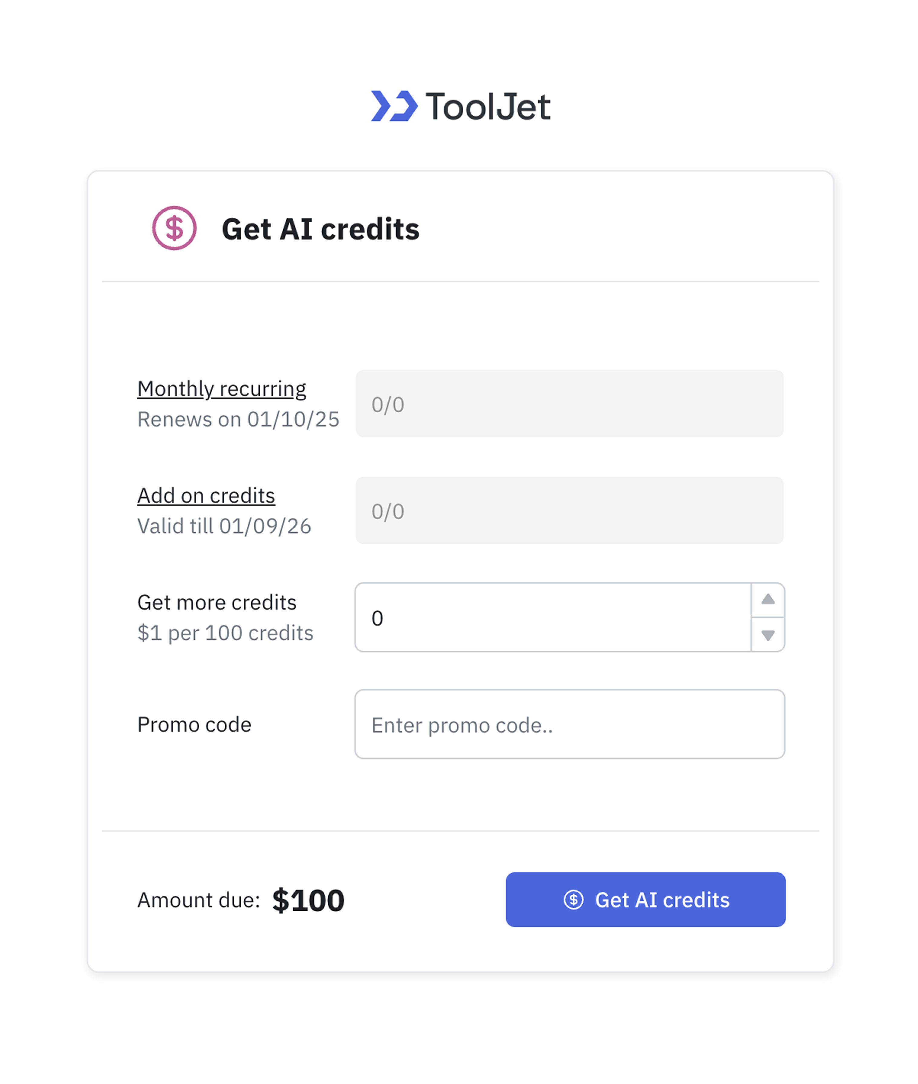 AI Credits