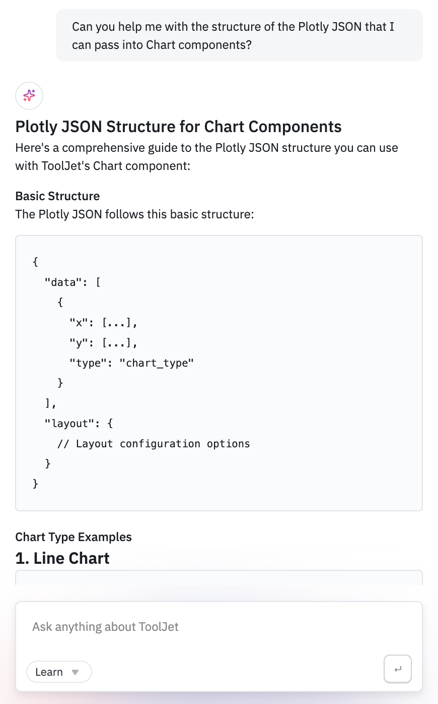 tooljet ai doc assistant