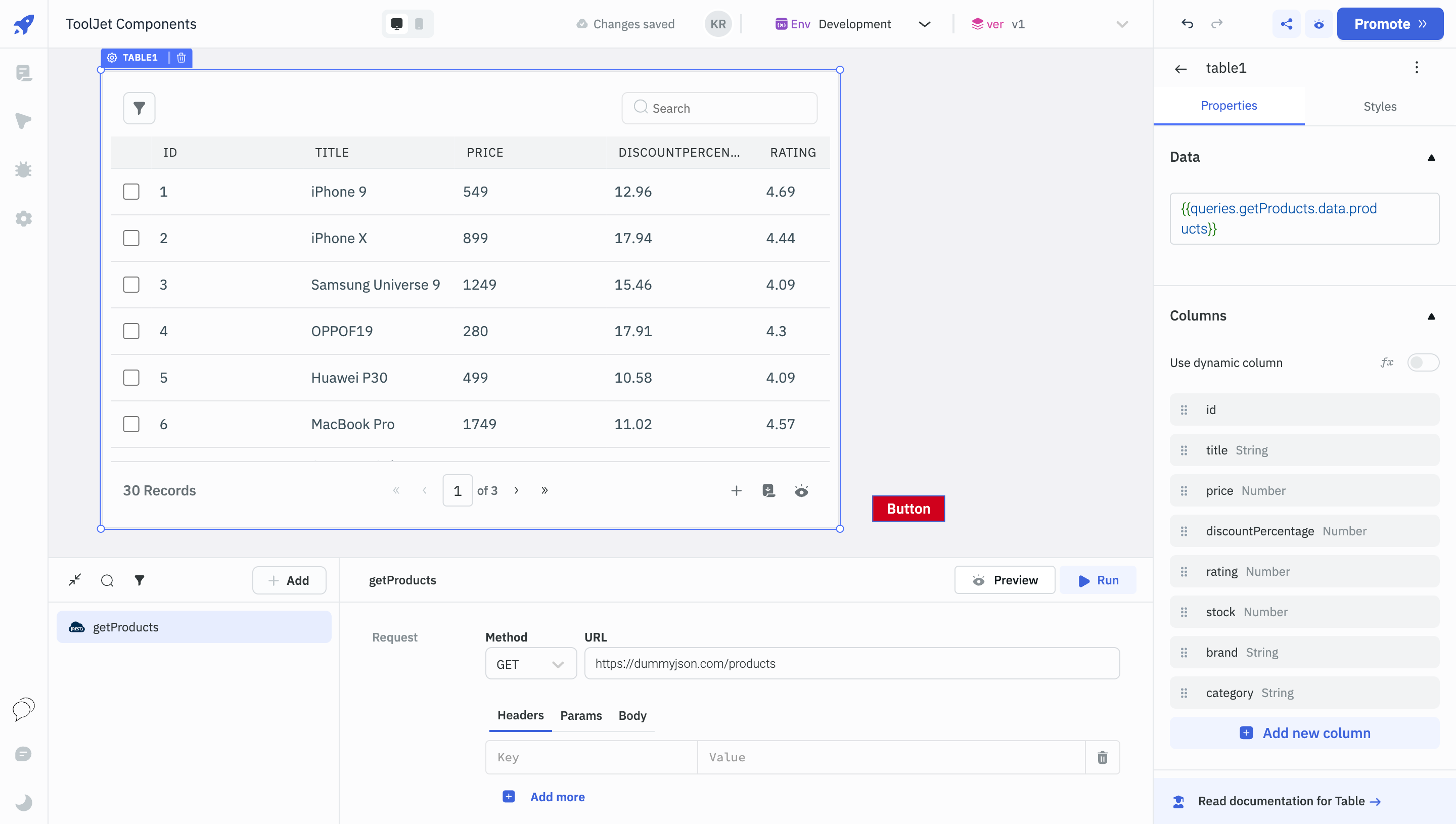 Adding Data To Component