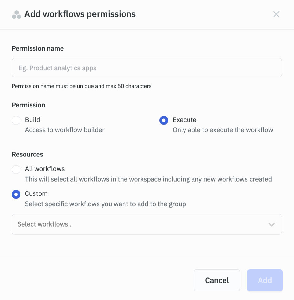 Create Custom Group