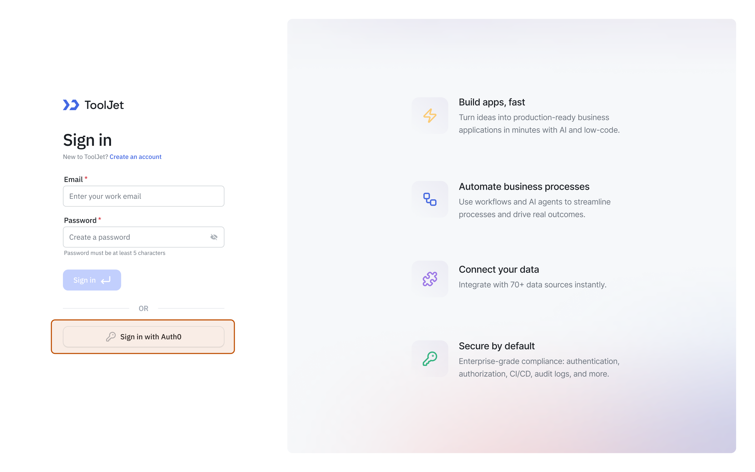 Sign-In Page