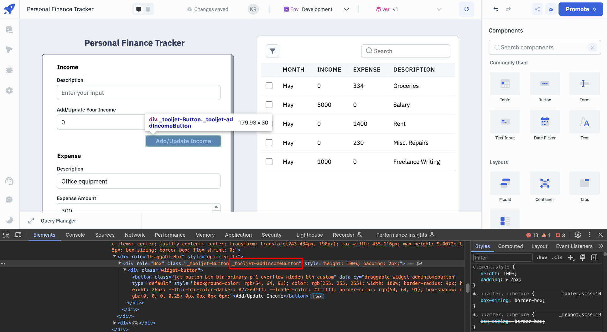 Individual Class Custom CSS