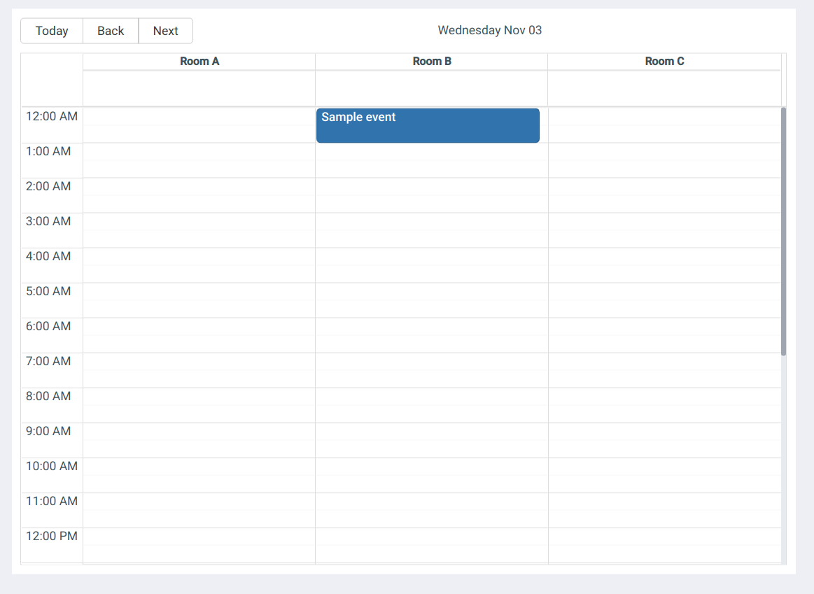 ToolJet - Widget Reference - Calendar