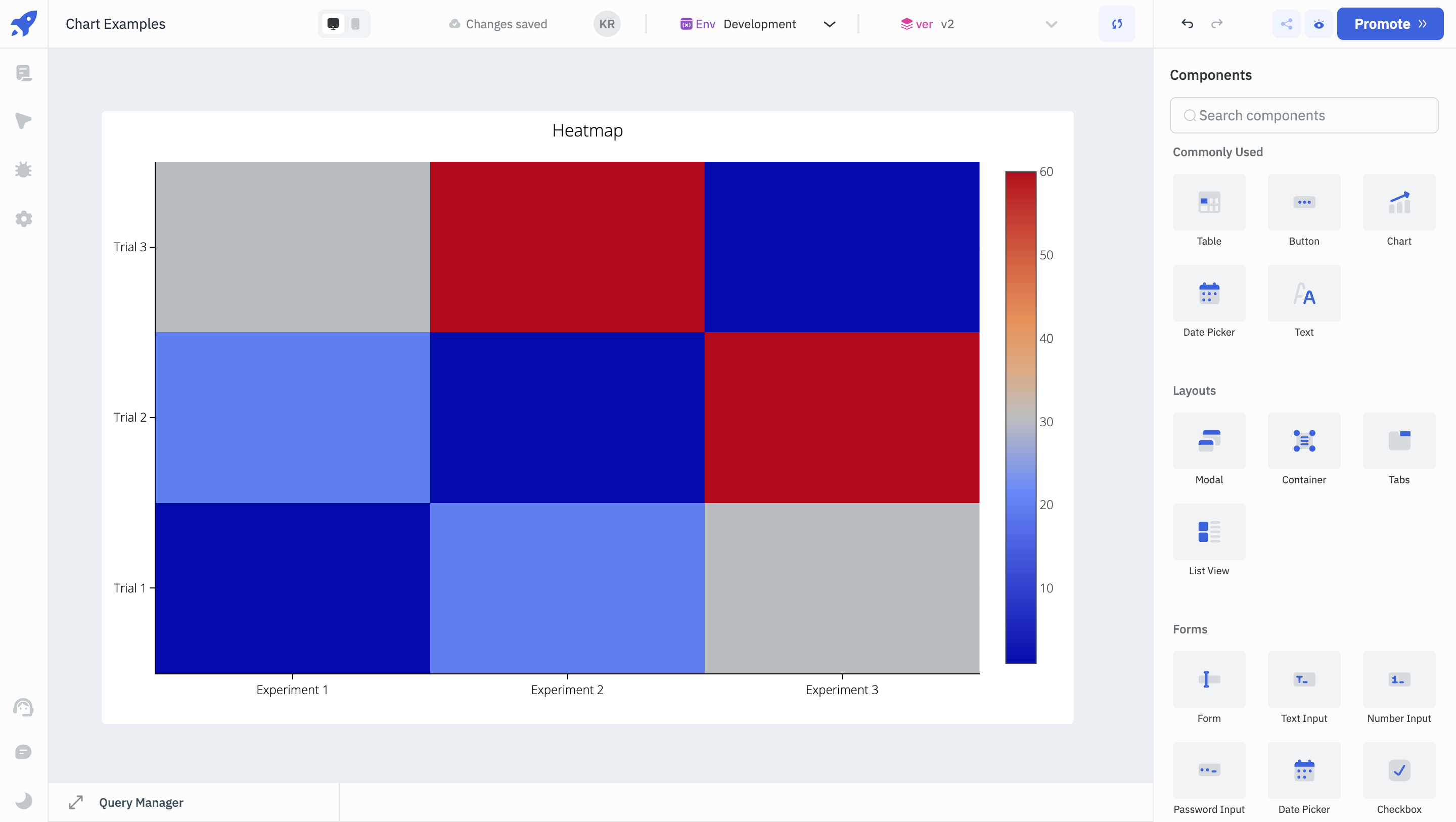 ToolJet - Widget Reference - Heatmap