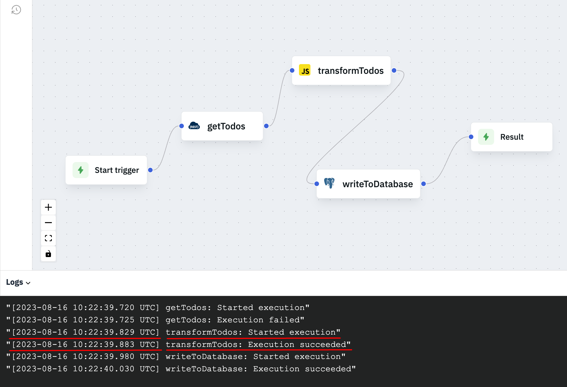 Logs Preview