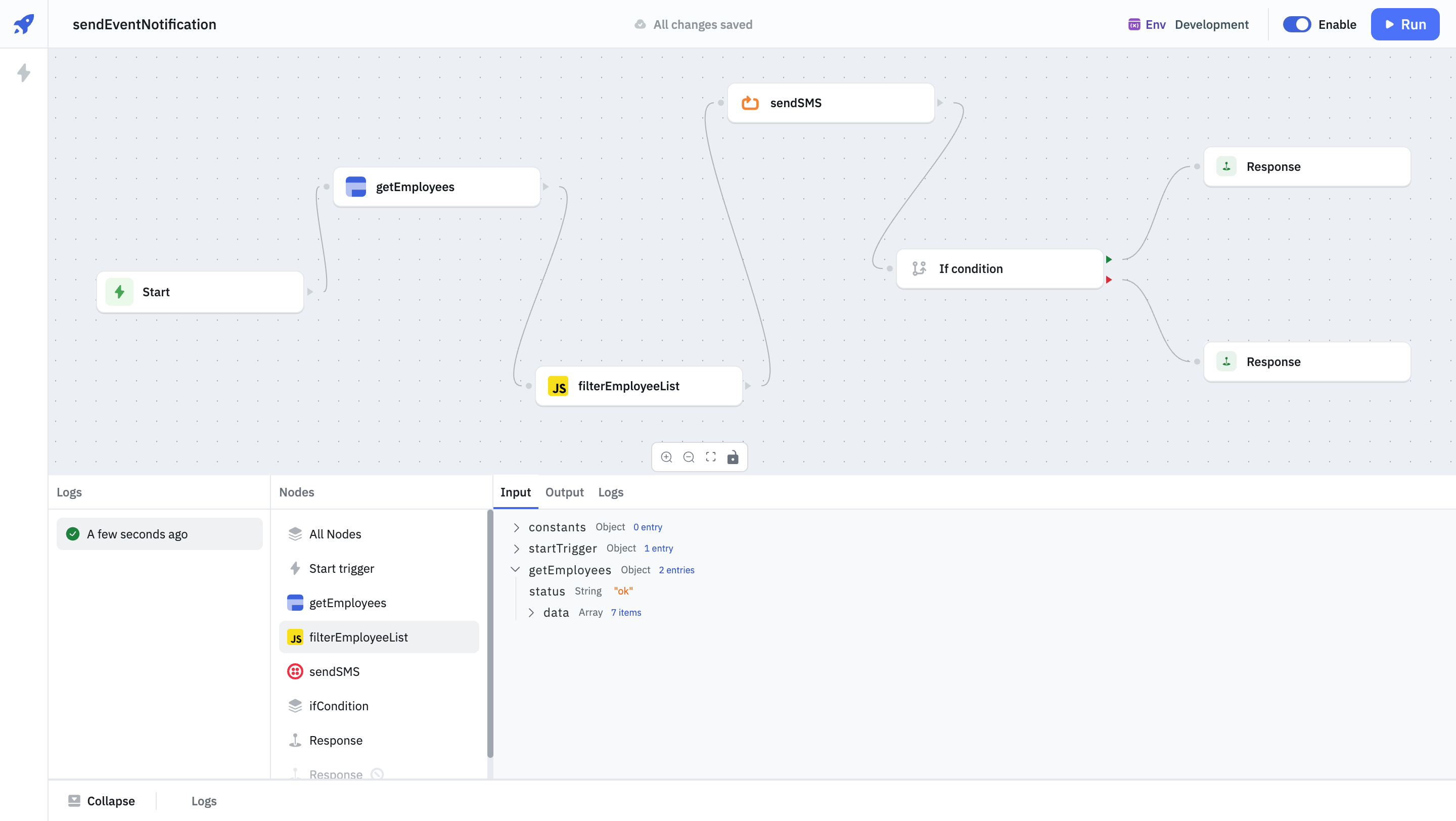 Input Logs