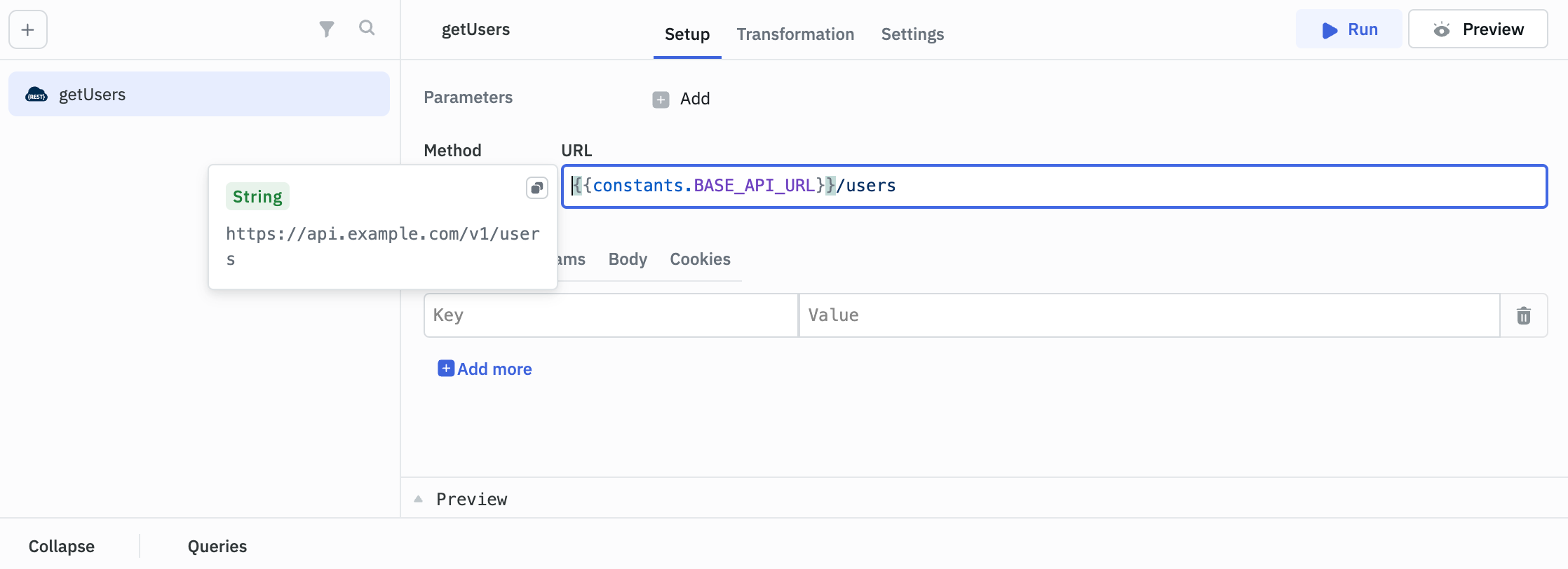 Use Global Constants Inside Queries in Query Manager